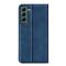  Samsung Galaxy S23 Plus Flip Fodral Skin Touch Blå