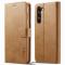 LC.IMEEKE LC.IMEEKE Samsung Galaxy S24 Plus Fodral Läder Brun