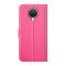  Nokia G10 / G20 Fodral Litchi Läder Rosa