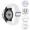  Google Pixel Watch / Watch 2 Justerbart Nylon Armband Vit