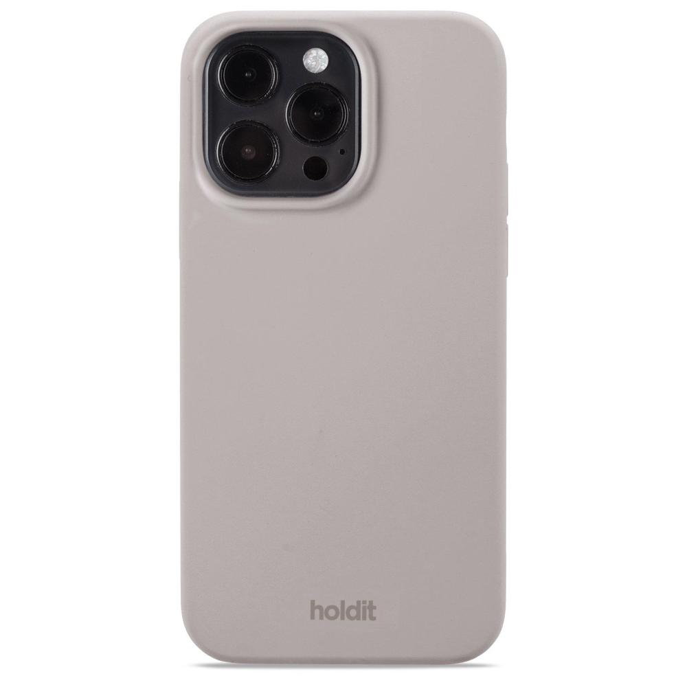 holdit holdit iPhone 15 Pro Max Mobilskal Silikon Taupe