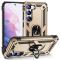  Samsung Galaxy S23 Plus Skal Ring Shockproof Hybrid Guld