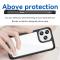  iPhone 14 Pro Skal Akryl/TPU Hybrid Svart
