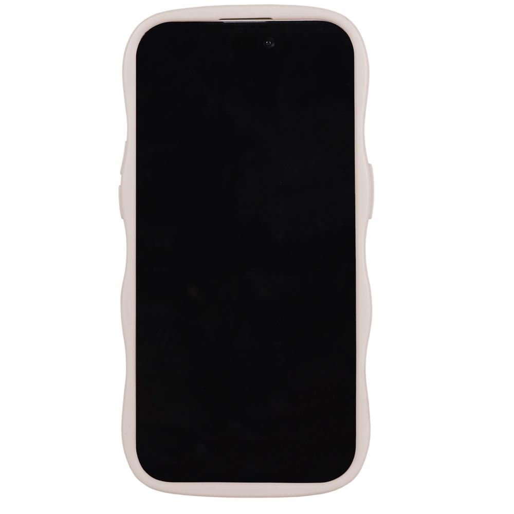 holdit holdit iPhone 14 Pro Max Skal Wavy Light Beige