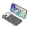  iPhone 17 Pro Max Skal Glitter Svart