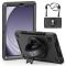  Samsung Galaxy Tab A9 Skal 360 Rotation Shockproof Med Rem