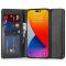 Tech-Protect Tech-Protect iPhone 14 Pro Max Fodral Flip Läder Svart
