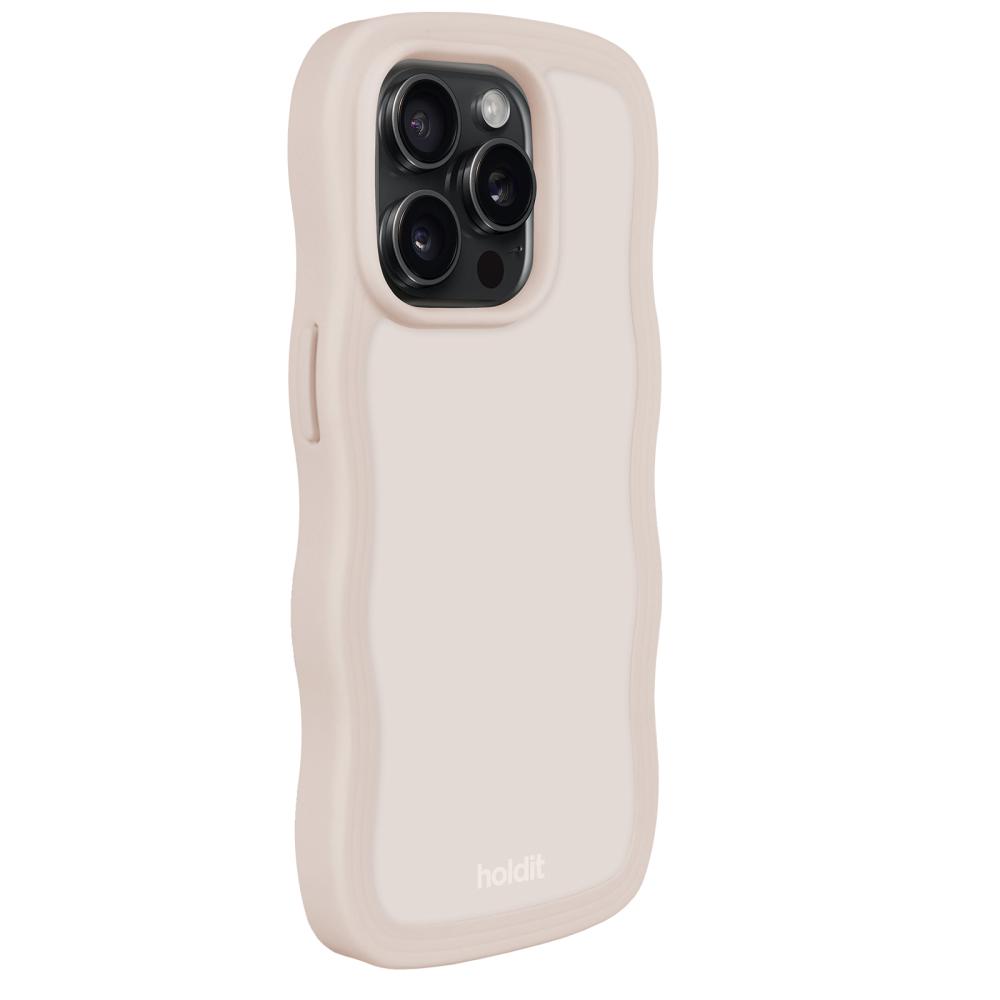 holdit holdit iPhone 15 Pro Skal Wavy Light Beige