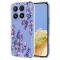  Xiaomi 17 Skal TPU Blommor Blåregn
