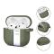 Tech-Protect Tech-Protect AirPods 4 Skal Silikon Hook Olive Green