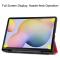  Samsung Galaxy Tab S7 / Tab S8 Fodral Tri-Fold Pennhållare Röd