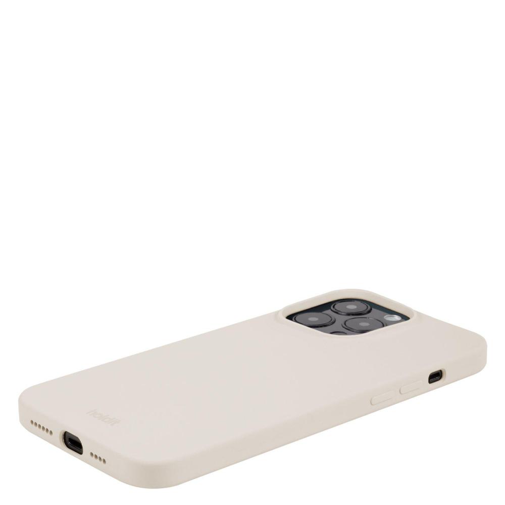 holdit holdit iPhone 15 Pro Max Mobilskal Silikon Light Beige