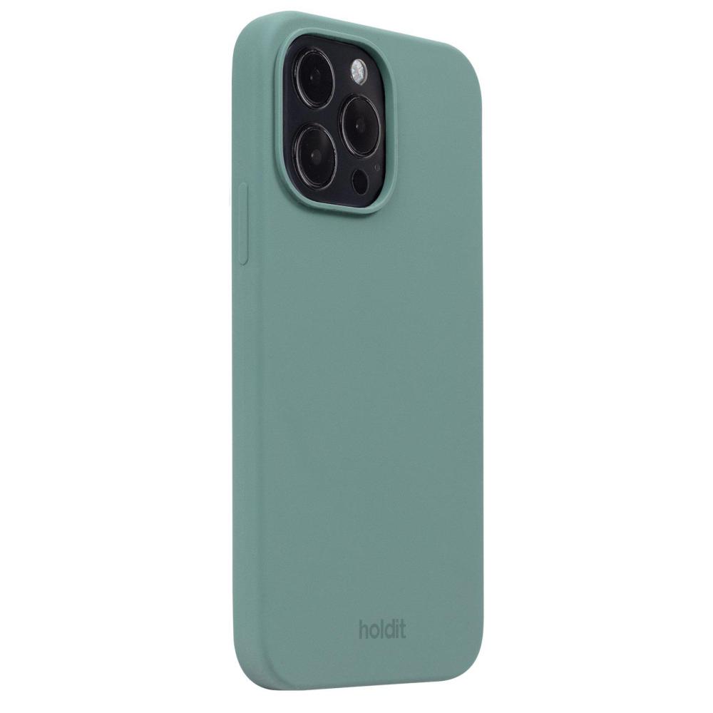 holdit holdit iPhone 15 Pro Max Mobilskal Silikon Moss Green