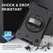  Samsung Galaxy Tab A9 Skal 360 Rotation Shockproof Med Rem