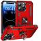  iPhone 15 Pro Max Skal Shockproof Armor Ring Röd