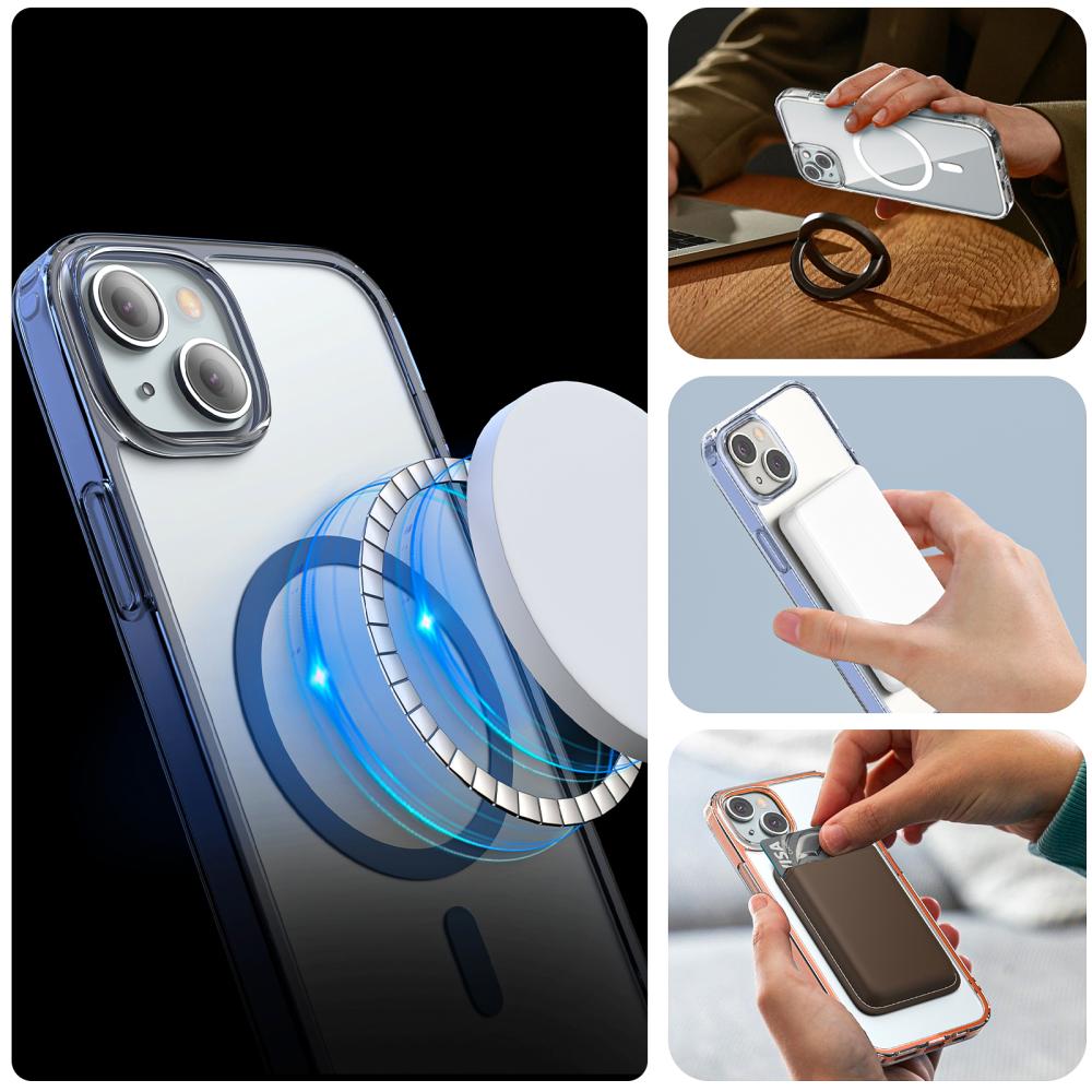 ColorPop ColorPop iPhone 15 Skal CH MagSafe Transparent/Vit