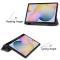  Samsung Galaxy Tab S7 / Tab S8 Fodral Tri-Fold Pennhållare Grå