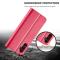 LC.IMEEKE LC.IMEEKE Galaxy A15 4G/5G Fodral Läder Rosa/Röd