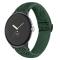  Google Pixel Watch / Watch 2 Justerbart Nylon Armband Grön