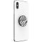 PopSockets PopSockets Avtagbart Grip med Ställfunktion Premium Vegan Leather Zebra