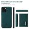 DG.MING DG.MING iPhone 15 Plus Skal 2in1 Magnetisk Avtagbart Kortfack