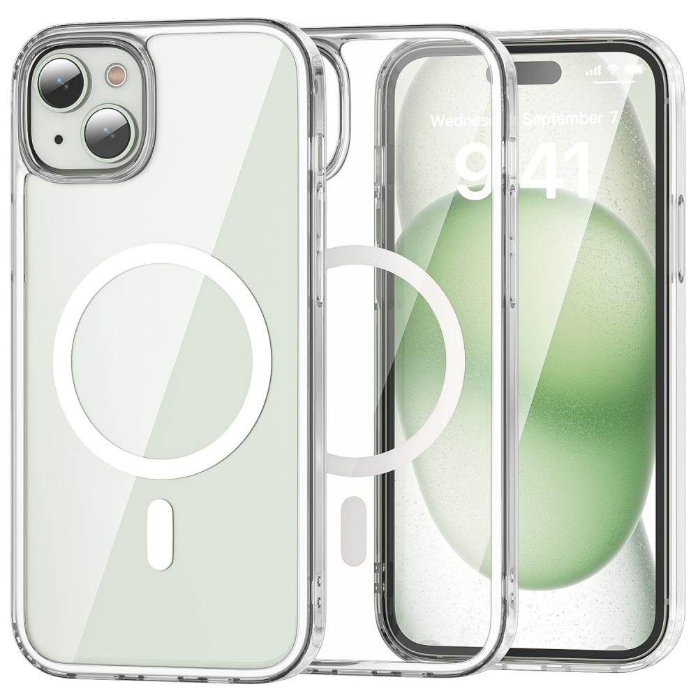 ColorPop ColorPop iPhone 15 Plus Skal CH MagSafe Transparent/Vit