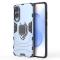  Samsung Galaxy S25 Edge Skal Ring Hybrid Armor Blå