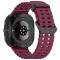  Galaxy Watch Ultra (2025) / 47 mm Armband Wave Design Vinröd