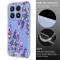  Xiaomi 17 Skal TPU Blommor Blåregn