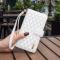 BINFEN BINFEN iPhone 16 Plus Fodral Diamond Multifunktionell Vit