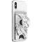 PopSockets PopSockets PopWallet+ Avtagbar Mobil Plånbok Dove White Marble