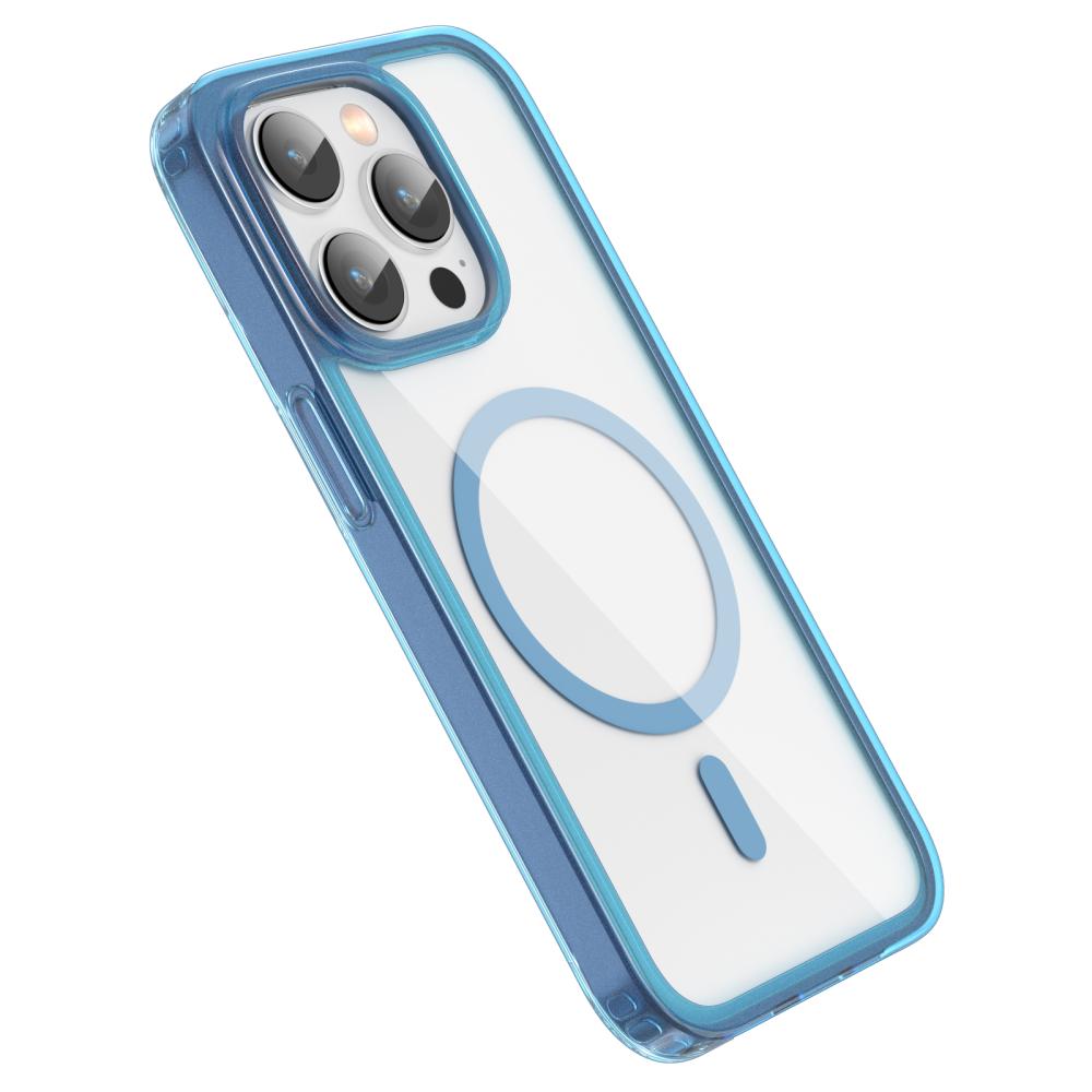 ColorPop ColorPop iPhone 14 Pro Skal CH MagSafe Transparent/Mörk Blå