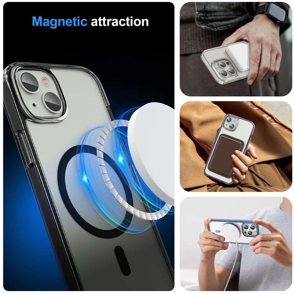 ColorPop ColorPop iPhone 15 Plus Skal CH MagSafe Transparent/Vit