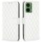  Motorola Moto G35 5G Fodral Diamond Läder Vit