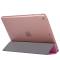  iPad 10.2 2019/2020/2021 Fodral Tri-Fold Ljus Rosa