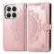  Xiaomi 17 Fodral Läder Mandala Roséguld