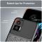 Motorola Edge 30 Neo 5G Skal Twill Textur Svart