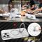  iPhone 16 Pro Skal MagSafe Kickstand Hybrid Vit