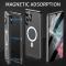  Galaxy S24 Ultra Skal MagSafe 360 Hybrid Härdat Glas Svart