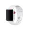  Silikon Armband Apple Watch 42/41/40/38 mm (S/M) - Vit
