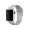  Silikon Armband Apple Watch 42/41/40/38 mm (S/M) - Grå
