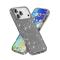  iPhone 17 Pro Skal Hybrid Glitter Svart