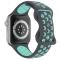ColorPop Sportarmband Dual-Color Apple Watch 42/44/45/46/49 mm (M/L) Grå/Teal