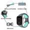 ColorPop Sportarmband Dual-Color Apple Watch 42/44/45/46/49 mm (M/L) Grå/Teal