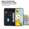  Samsung Galaxy A27 5G Fodral Läder Blommor Svart