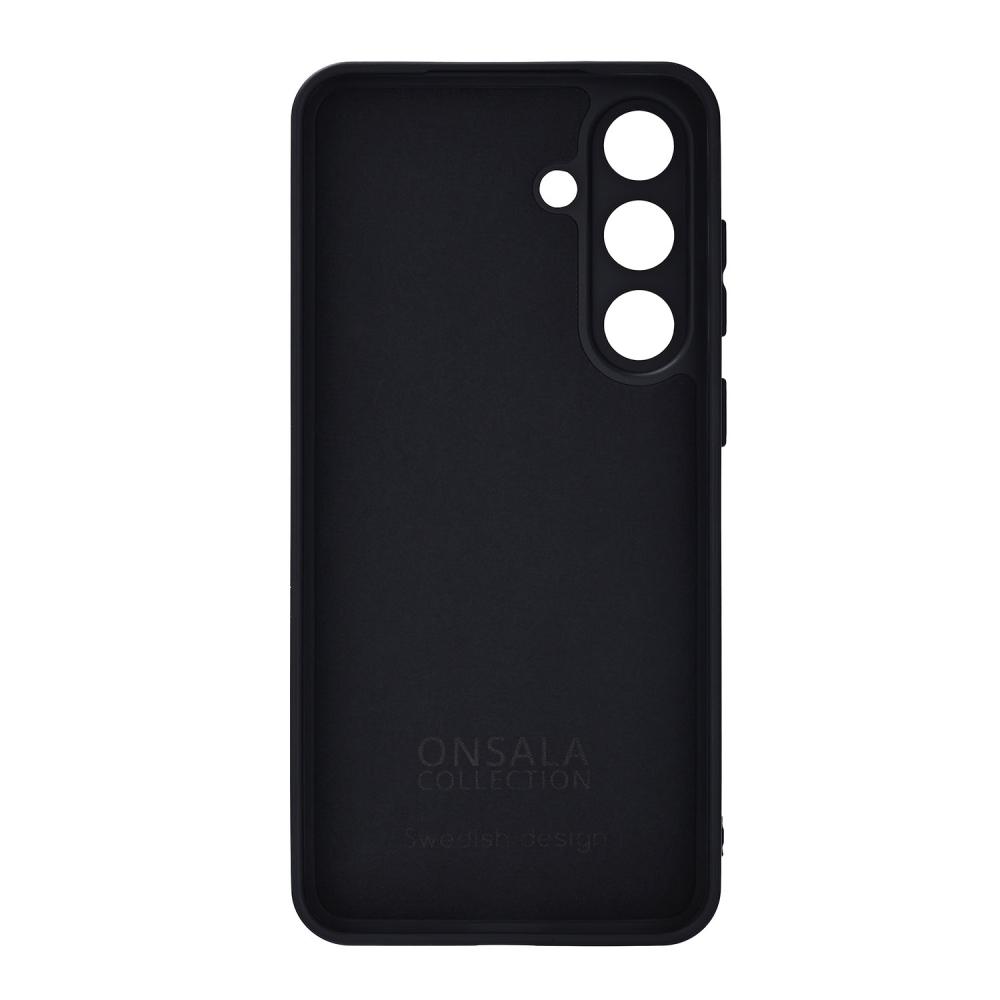 Onsala Onsala Samsung Galaxy S25 FE 5G Mobilskal Med Silikonkänsla Svart