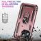  iPhone 15 Pro Max Skal Shockproof Armor Ring Roséguld