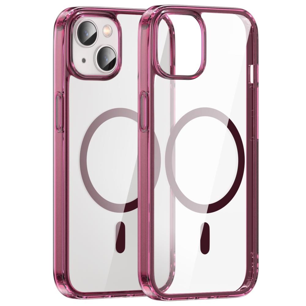 ColorPop ColorPop iPhone 14 Plus Skal CH MagSafe Transparent/Röd