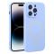  iPhone 15 Pro Skal MagSafe Liquid Silikon Ljus Lila