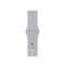  Silikon Armband Apple Watch 42/41/40/38 mm (S/M) - Grå